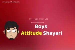 Best 150+ Boys Attitude Shayari in Hindi [NEW 2023] | बॉयज एटीट्यूड शायरी [2023]