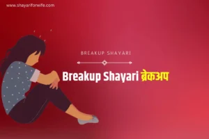 Best 51+ Breakup Shayari ब्रेकअप शायरी | Heart Touching Breakup Shayari
