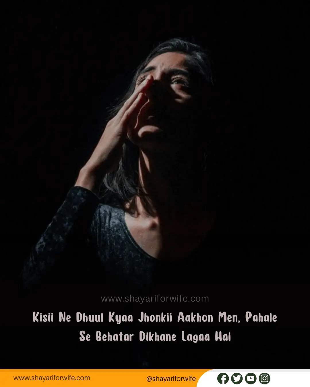 Best 101+Sad Shayari in English With Image | Sad Shayari in Roman ...