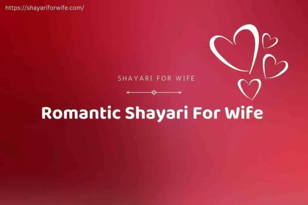 Romantic Shayari For Wife