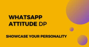 50 Best DP for WhatsApp Attitude to Showcase Your Personality