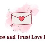 Honest and Trust Love Letter