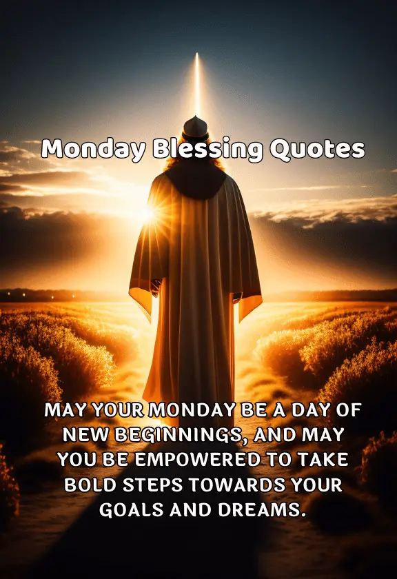 Monday Blessing Quotes