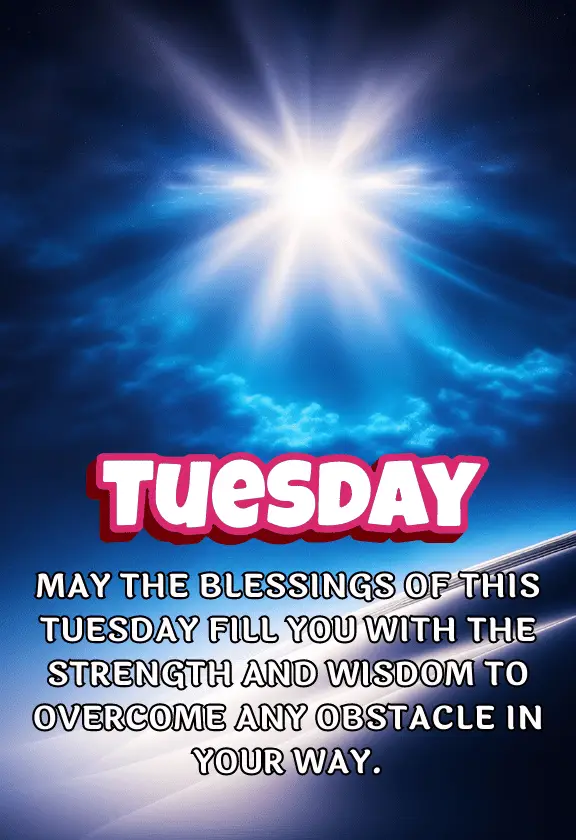 Tuesday blessing Images