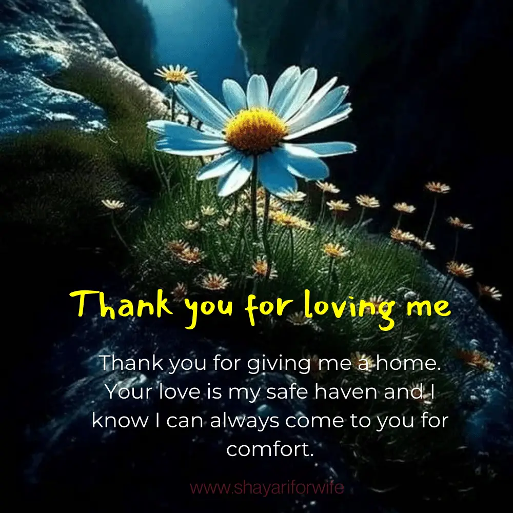 Thank You for Loving Me Quotes