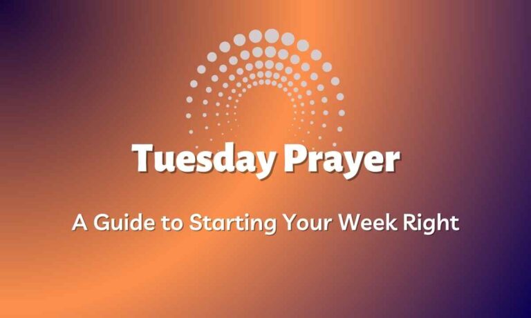 Tuesday Prayer