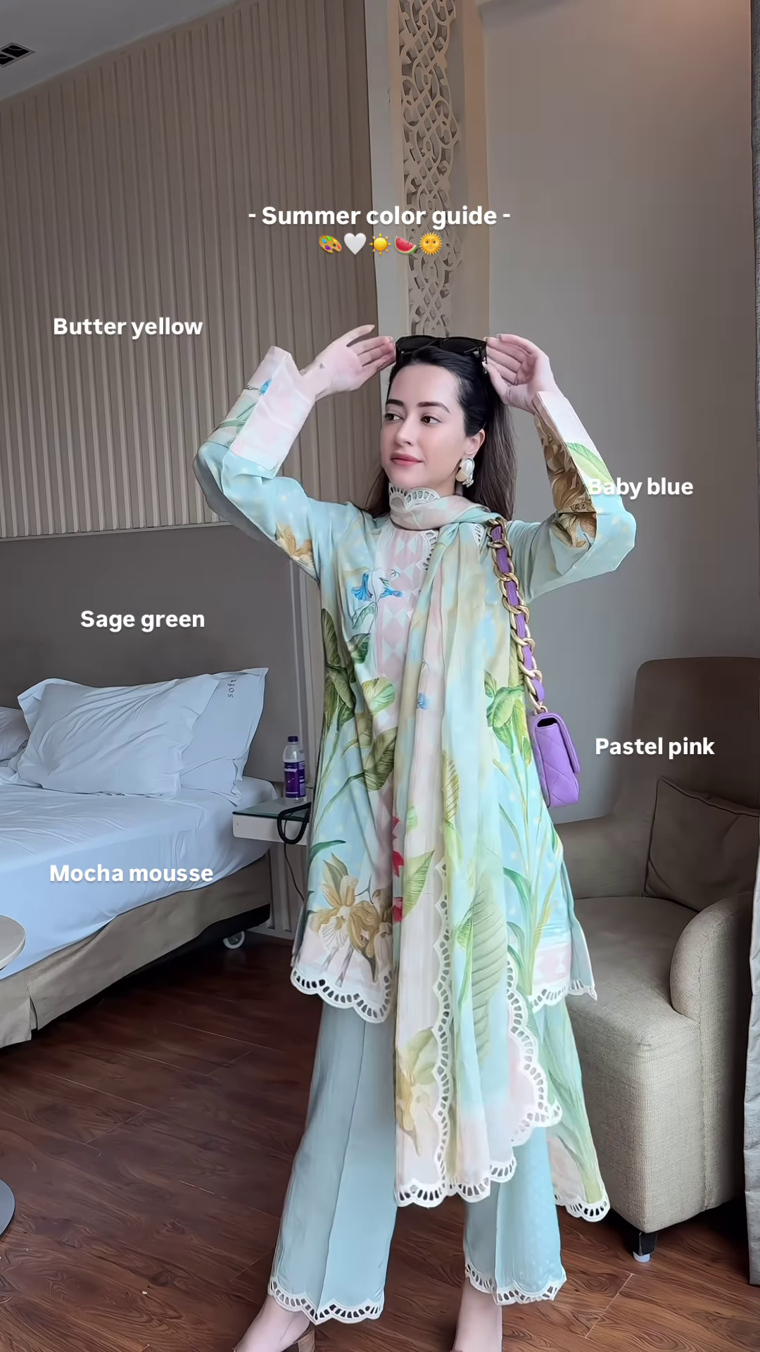 Pastel Bloom Summer Lawn Suit – Effortless Elegance