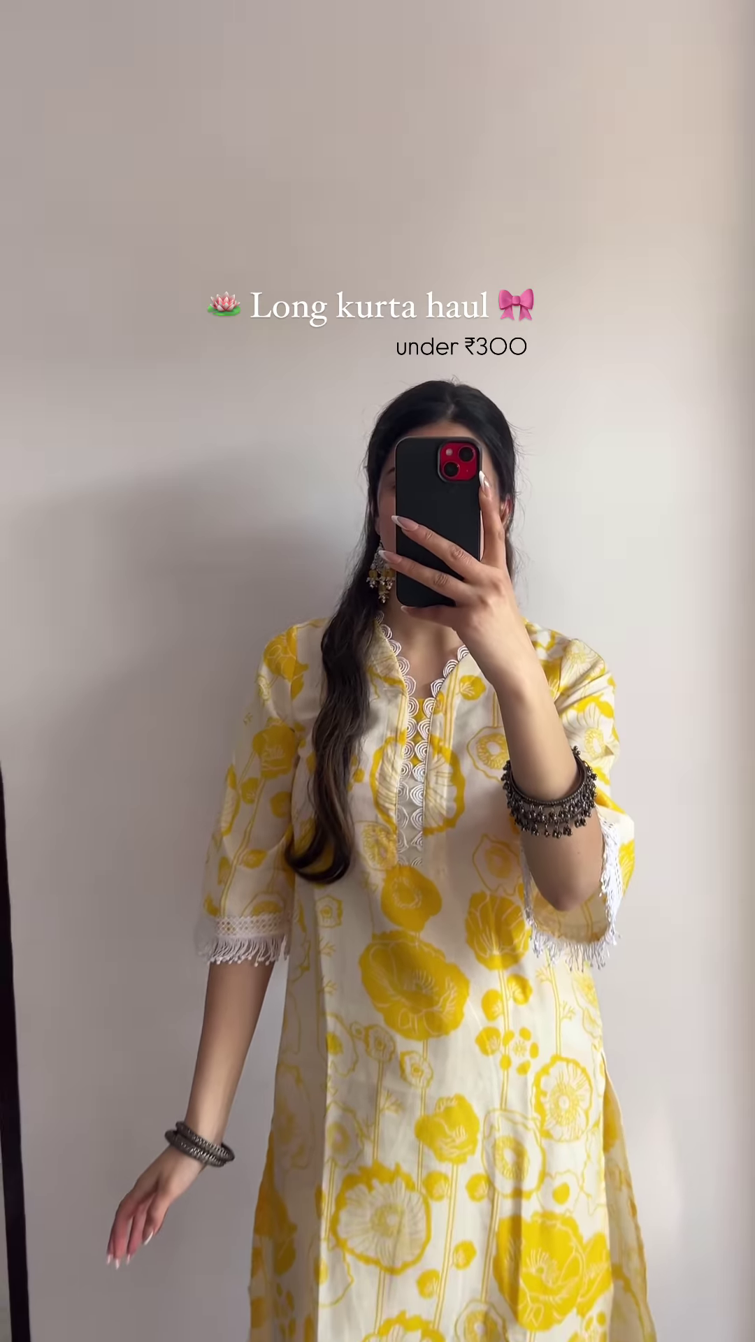 Vibrant Paisley Print Long Kurta – A Splash of Colors - Image 2