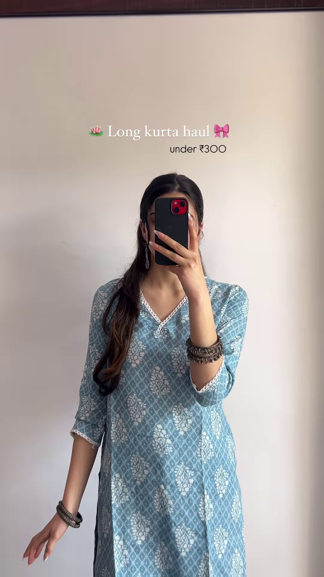 Vibrant Paisley Print Long Kurta – A Splash of Colors - Image 4