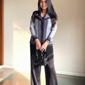 Blush Pink Floral Printed Co-ord Set