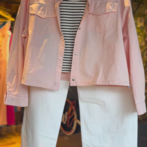 Blush Pink Street Style Co-Ord Set (3-Piece)