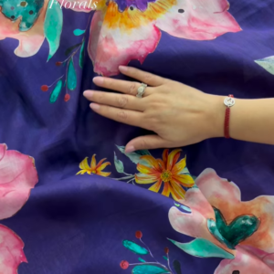 Mulmul Floral Print Unstitched Suit Set Collection