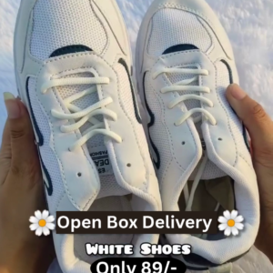 Dynamic Monochrome Athletic Sneakers