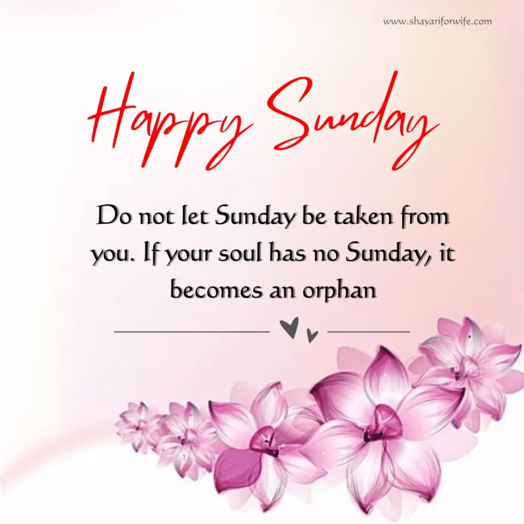 Sunday Motivational Quotes