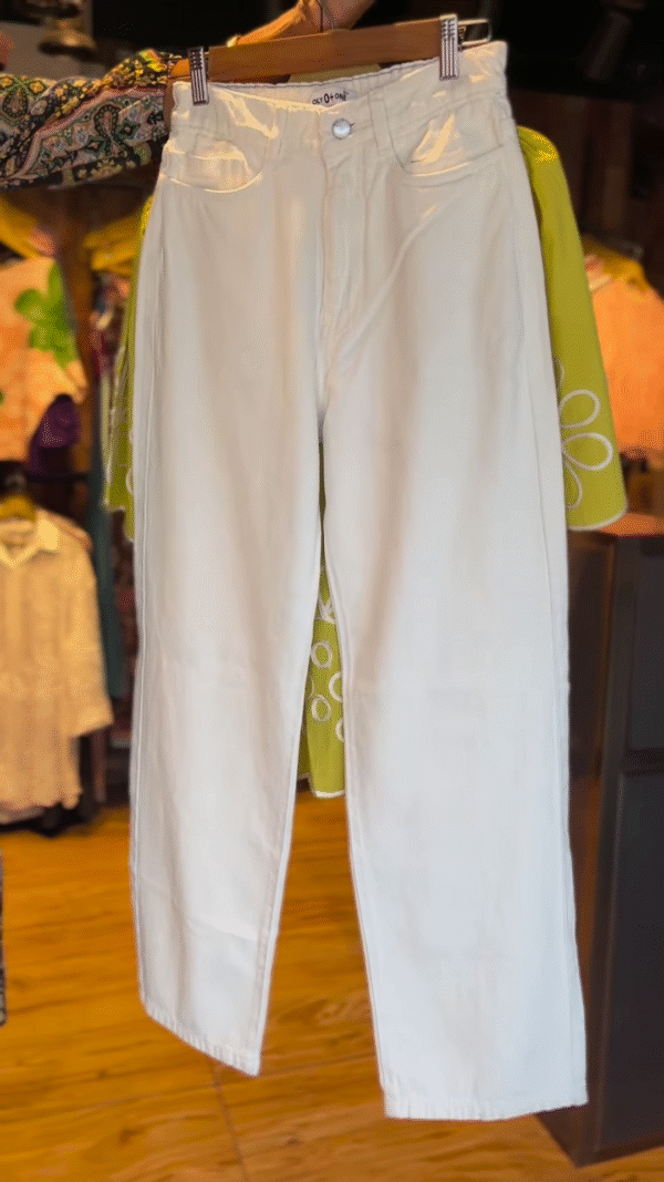 Citrus Pop: Lime Green Peplum Co-Ord Set - Image 2