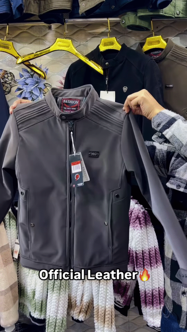 Moto-Stitch Leather Jacket – Sleek, Durable, and Always In-Style 🧥 - Image 3