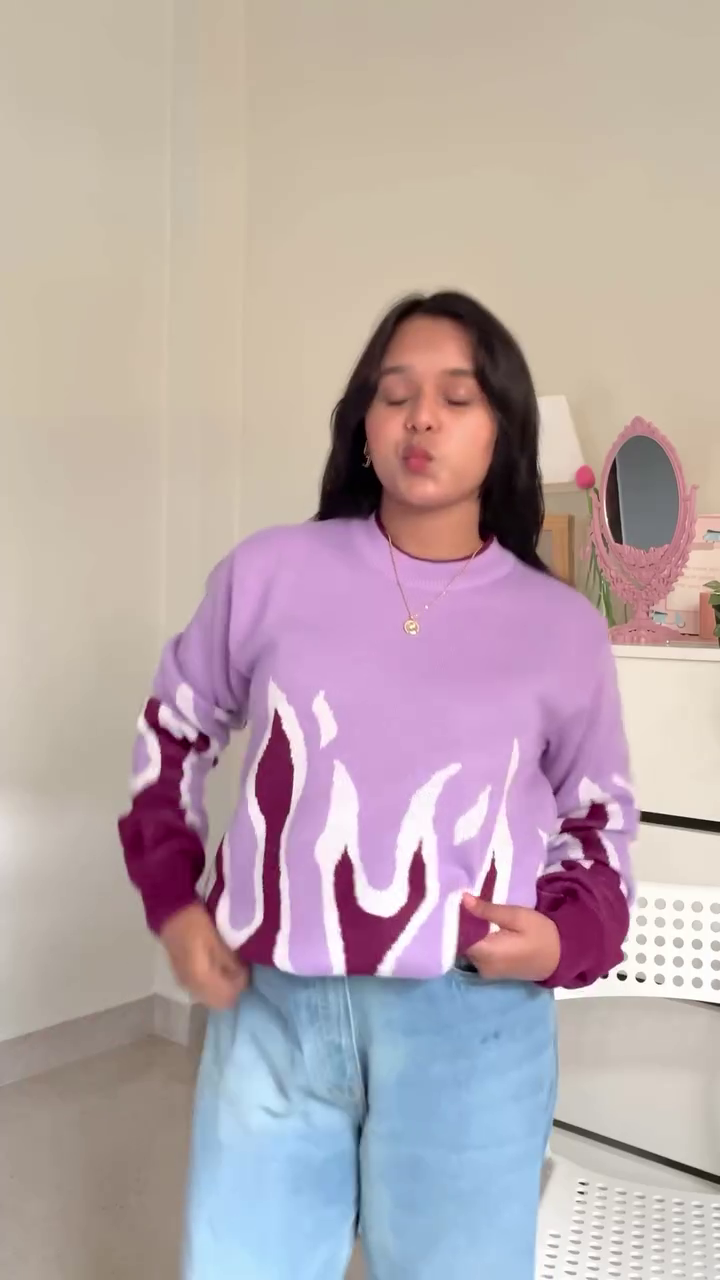 Statement Knitwear Combos ๐งถ๐ฅ๐ธ โ Flame, Cable Vest & Floral Cardigan Variants - Image 2