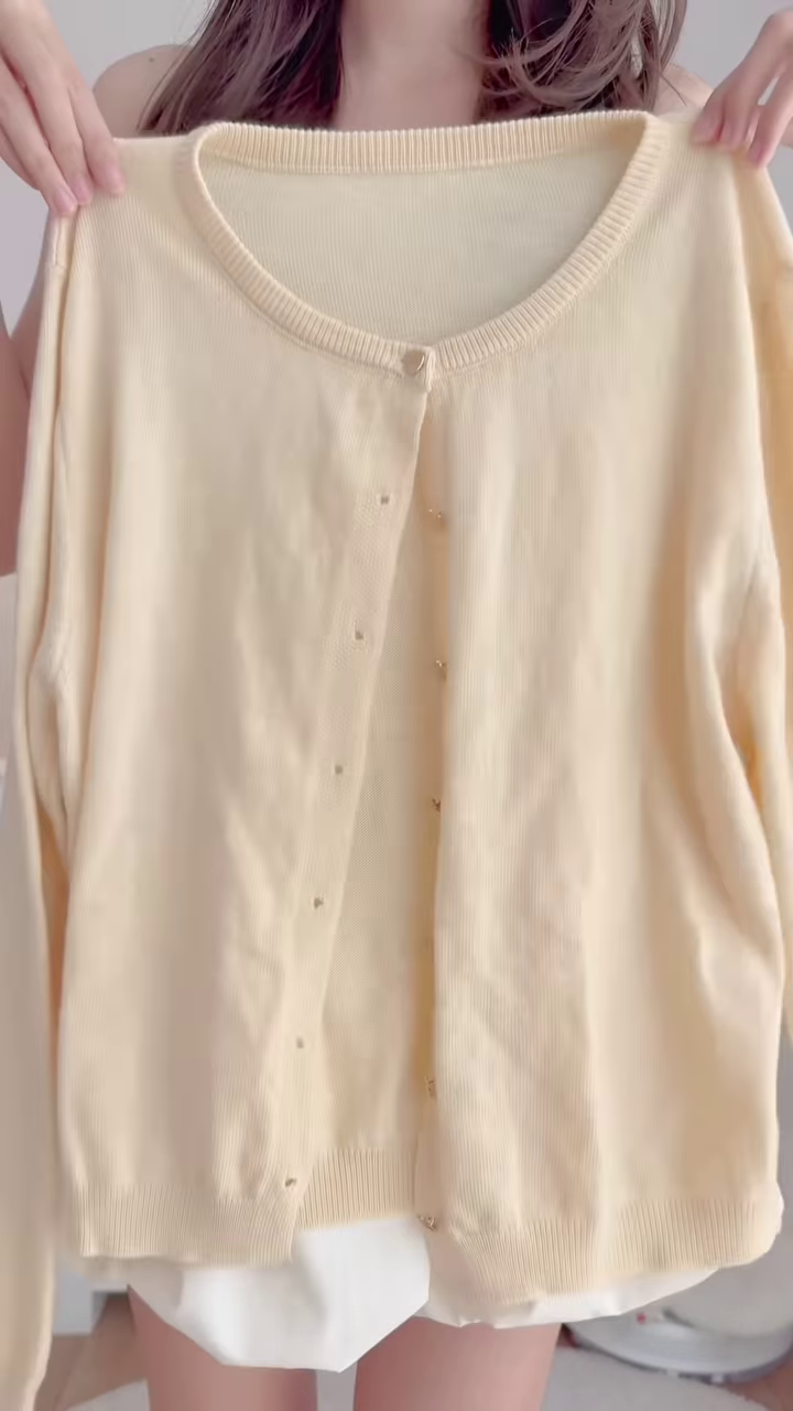 Pastel Knitwear Collection π§Άπ With Bow Buttons, Zip Charm & Ribbed Texture β Purple, Blue & Pink Variants - Image 8