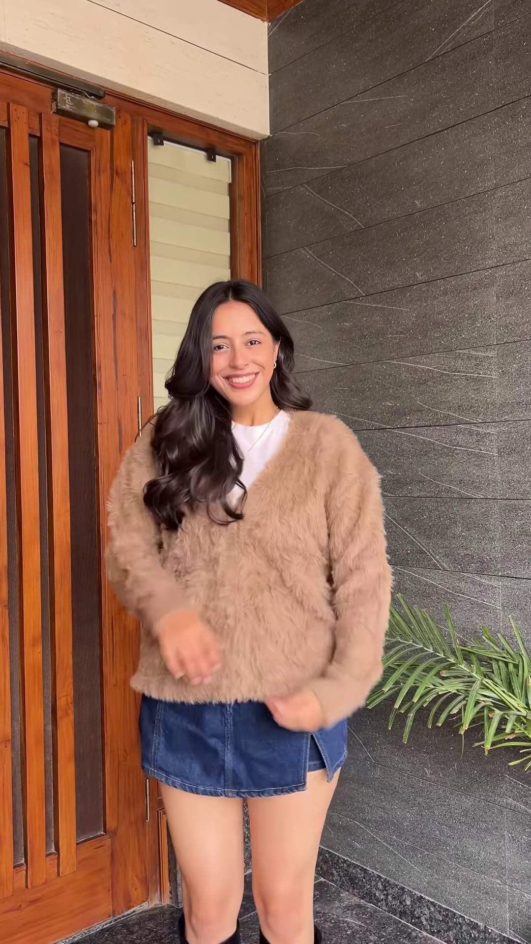 Whimsical Knitwear Collection ππ§Άβ¨ β Strawberry, Furry Beige & Abstract Cream Variants - Image 4