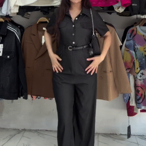 Midnight Utility Jumpsuit