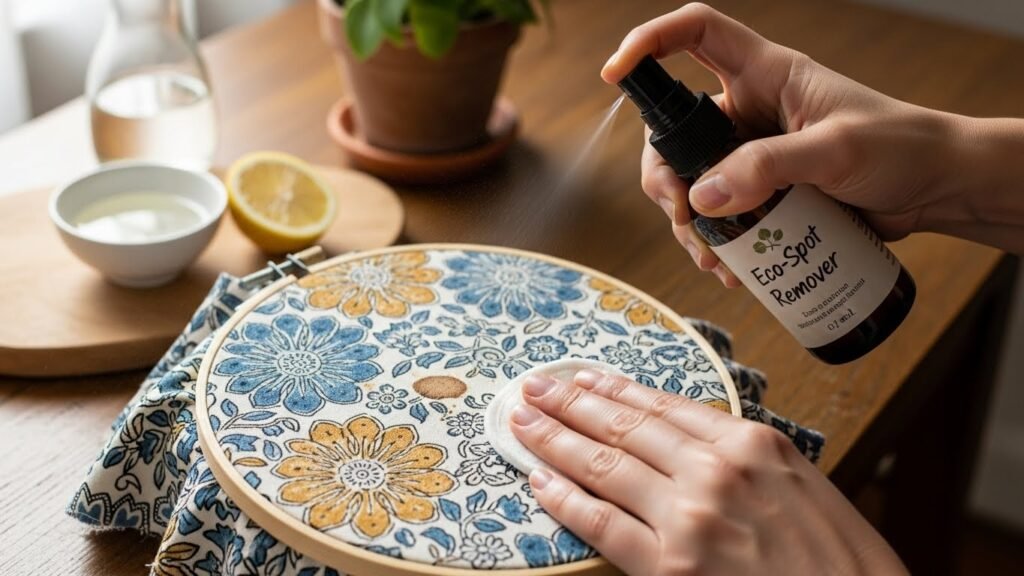 Removing Stains: Safe, Eco-Friendly Ways to Treat Spots on Delicate Hand-Blocked Fabric
