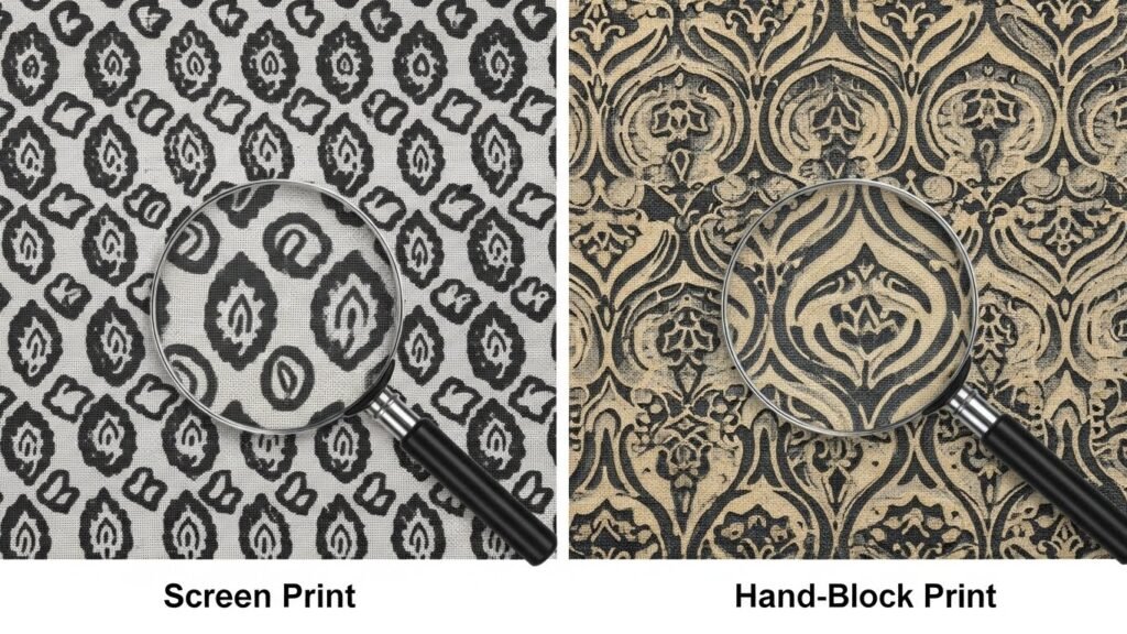 Spotting the Fake: How to Tell the Difference Between Screen Prints and Authentic Hand-Block Prints