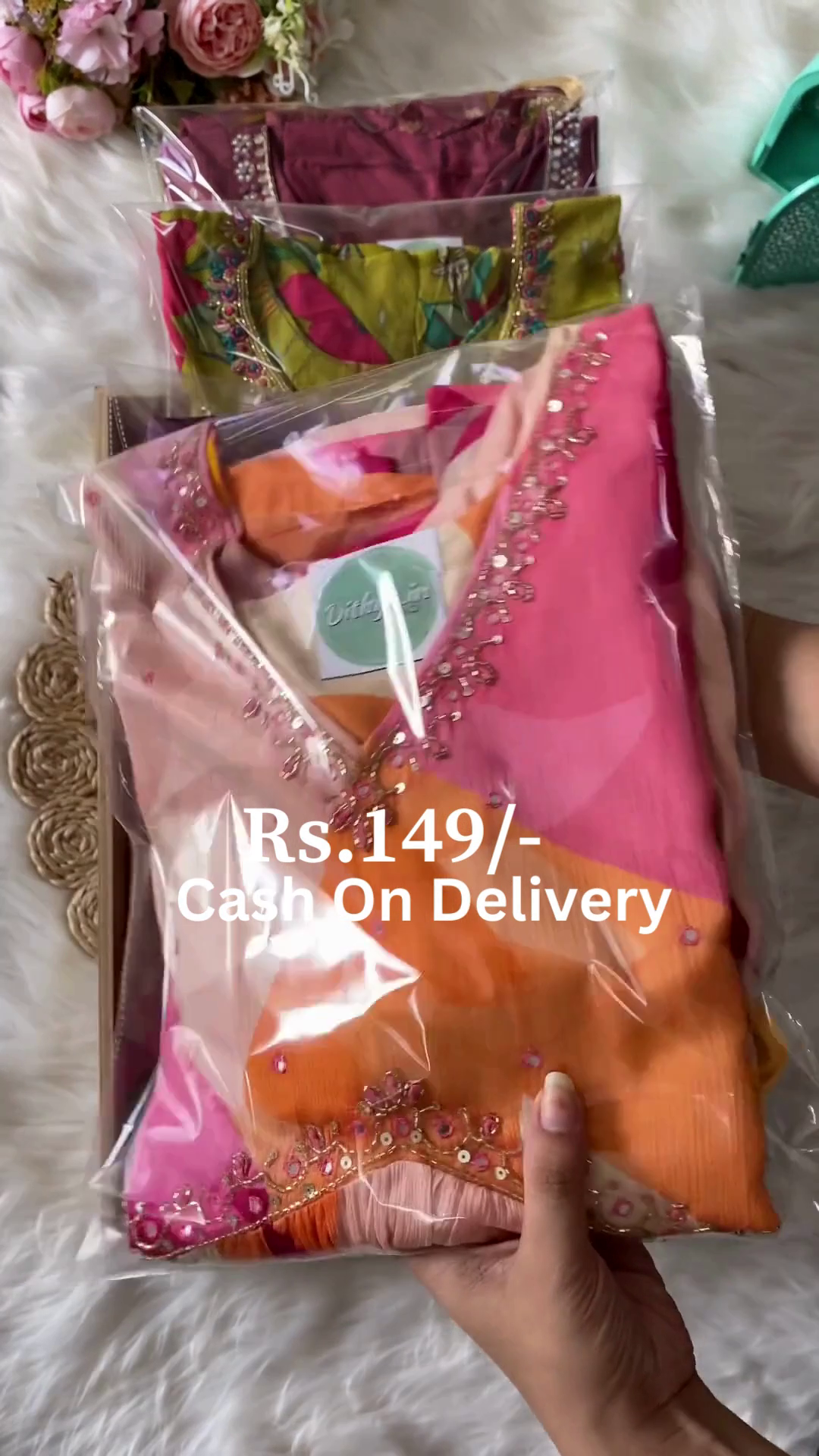 Vibrant Fusion: Multi-Color Embroidered Suit Collection