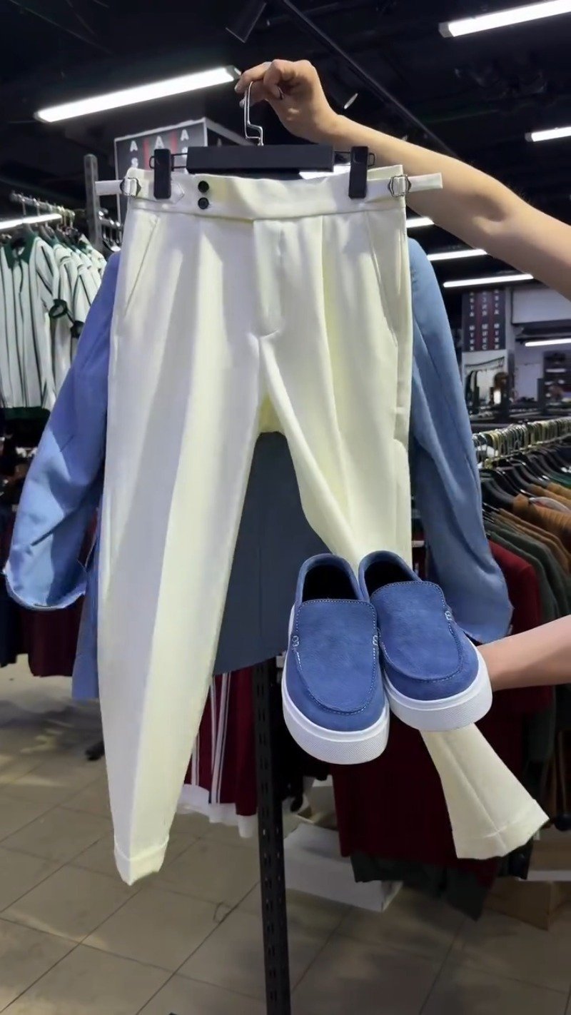 Urban Sophisticate Modern Blazer & Trouser Set – Available in Sky Blue, Tan & Obsidian Black - Image 2