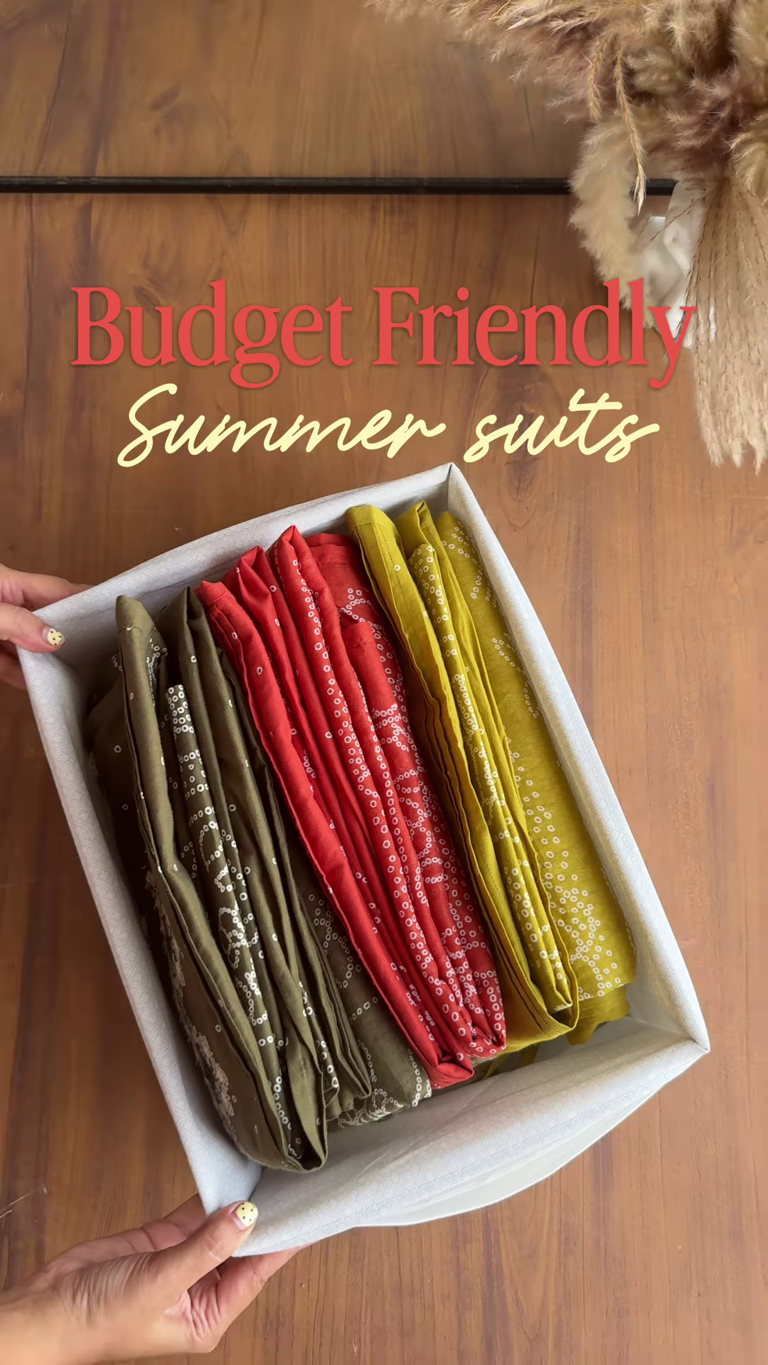 Sunshine Bandhani: Ready-to-Wear Cotton Summer Suit Collection